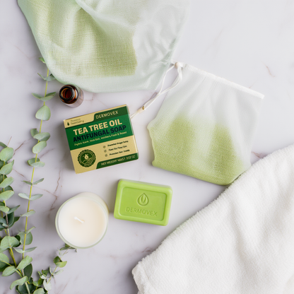 Jabón Anti-Hongos Dermovex · Árbol de Té Natural 100g